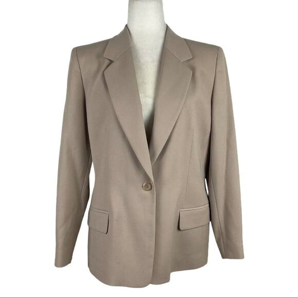 Pendleton Virgin Wool Single Button Blazer Sz 14P - Picture 5 of 15